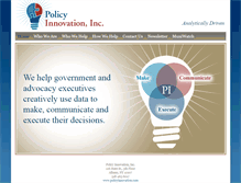 Tablet Screenshot of policyinnovation.com
